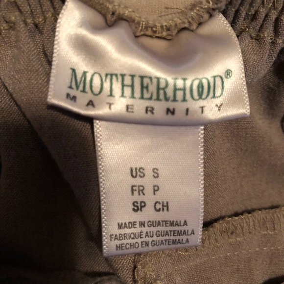 Motherhood Maternity Tan Slacks S - Picture 3 of 6